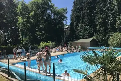 Image de ZEcamping 3* familial piscine chauffée locatif Tv Bbq clim 36m2