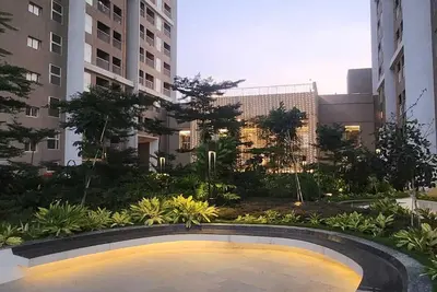 Image de 2-bedroom apartment in serene Gift city with Ac, Pool, Gym, Family/Business Stay