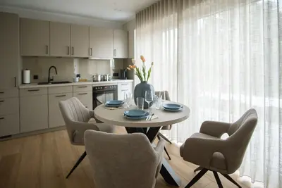 Image de Appartement neuf Sandstrand à Dangast avec terrasse privée, à deux pas de la plage