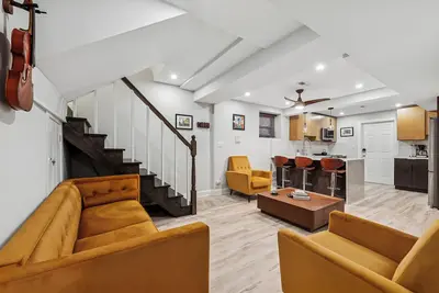 Image de Music-Inspired 2br Garden Flat in Historic Uptown Near Legendary Music Venues