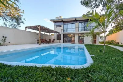 Image de Terrific 3-bedroom house with Ac in charming Izamal