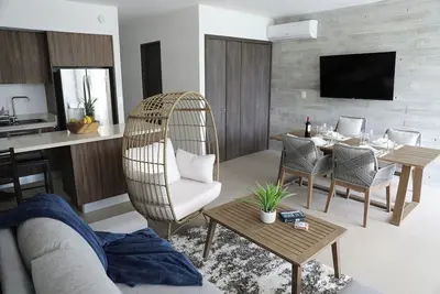 Image de 2-bedroom Ph condo in gated community at  Tulum with private roof top jacuzzi