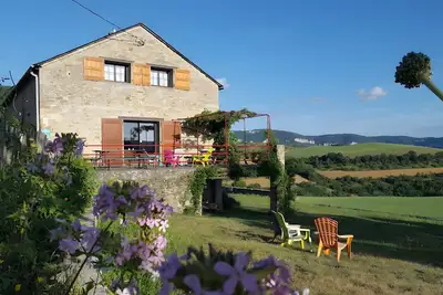 Image de Gîte de Cabrières : terrasse privée, jardin privé et Wi-Fi