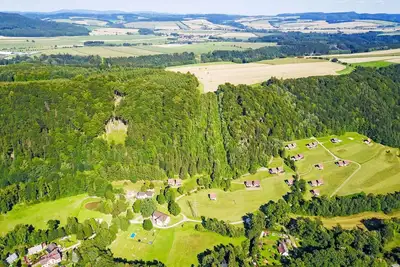 Image de Belle maison de vacances privée avec Wifi, piscine, Tv, patio, animaux admis et vue panoramique