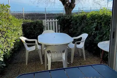 Image de Plage et pêche au bout du jardin avec parking privatif