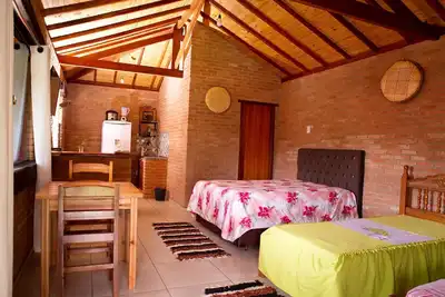 Image de Chalé com Rede, Churrasqueira, Wi-Fi | Ibitipoca