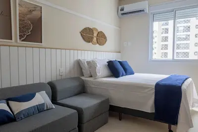 Image de Apartamento Moderno com Wi-Fi em frente a praia