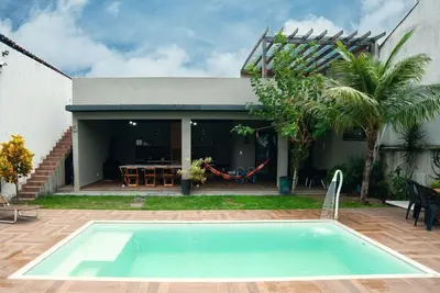 Image de Casa pet friendly c piscina, churrasqueira e wi-fi