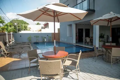 Image de Apto Vista Mar Pet Friendly Piscina 2 Suítes