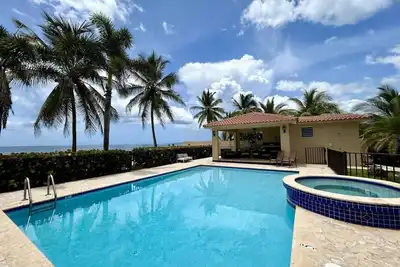 Beachfront Condo at Ocean View Castle  Apt 2