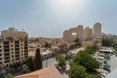 Image de Convenient 1 Br at Saviyon View Tower on Jaffa Street with extended Balcony