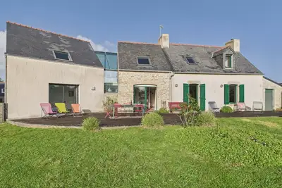 Image de Superbe maison pour 8 avec jardin - Vue mer