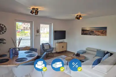 Image de Ostfriesische Herrlichkeit 3, Beautiful apartment in a fantastic location on the North Sea