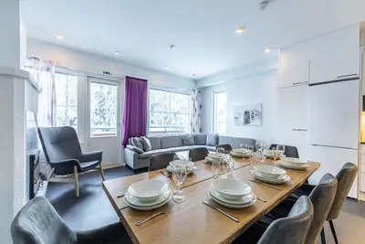 Image de Levin Kotka E1 | Modern 3br Holiday Apt with Sauna & Parking Next to Ski Slopes
