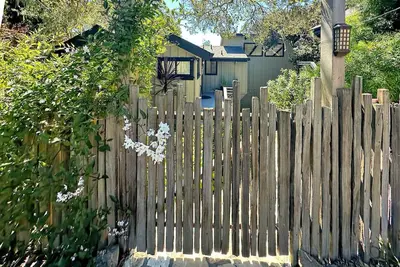 Image de Charming Carmel Retreat — Main Cottage + Private Guest House, Steps to Town.