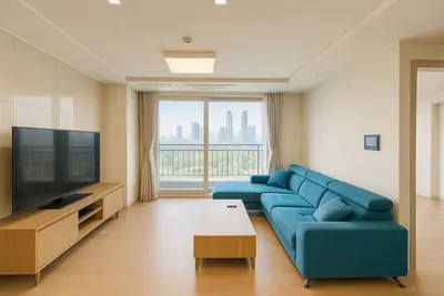 Image de Songdo Home13 | 2br 60m2 | 2min to Hyundai outlet Triple st. | Free parking