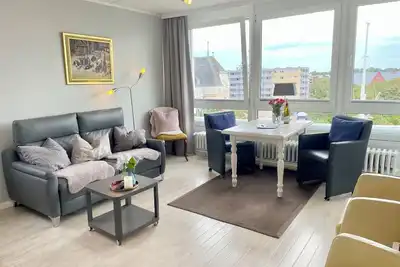 Image de Hansen apartment with covered balcony, WiFi and close to the beach in Westerland