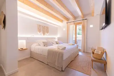 Image de Chambre « 202 - Double Deluxe Vue Château » avec vue mer, Wi-Fi et climatisation