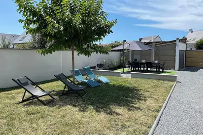 Image de A 5 mn de la Plage, idéal vacances en famille ou télétravail, maison au calme.