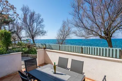 Image de Maison de vacances avec climatisation et vue sur la mer