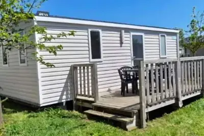 Image de Mobil Home Aqua 3 pièces 4/6 Personnes Terrasse semi-couverte