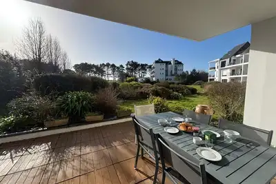 Image de Appartement en rez de chaussée à 80m de la plage