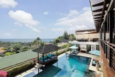 Luxury 4br Villa with Jimbaran Bay View