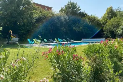 Image de Maison de Provence familiale climatisée avec piscine chauffée