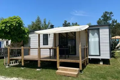Image de Mobil Home 4 Pers à Grayan-et-l’Hôpital - Terrasse