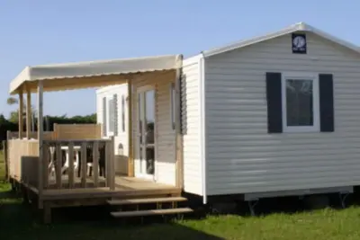 Image de Mobil-home 4 pers avec terrasse à Sainte-Marie-du-Mont