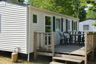 Image de Mobil-home confortable avec terrasse pour 6 personnes