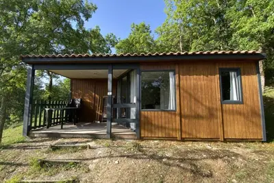 Image de Chalet 5 pers. avec Terrasse à Saint-Cybranet
