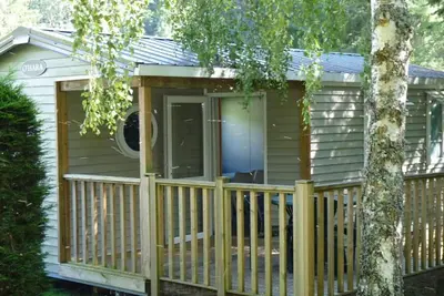 Image de Mobile-home 4 pers, salon de jardin, barbecue