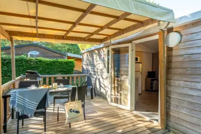 Image de Mobil home cosy avec terrasse à Rivedoux-Plage pour 4 pers.