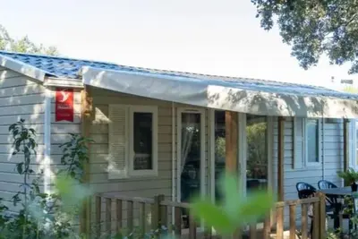 Image de Mobil-home 5 pers, Terrasse à La Rouquette