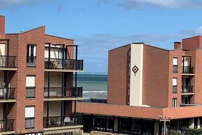 Image de Studio à Cabourg avec accès direct à la plage et parking privatif