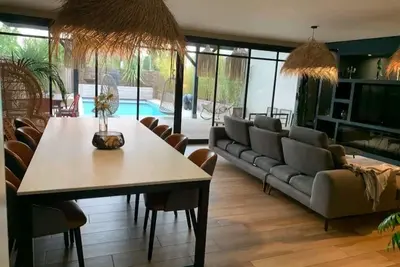 Image de Villa Patio Bleu, piscine chauffée, centre & plage