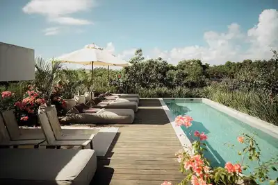 Image de Nature-Inspired 4br Villa in La Privada | Private Pool, Beach Access & Concierge