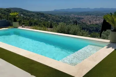 Image de Villa californienne au calme absolu avec vue dominante