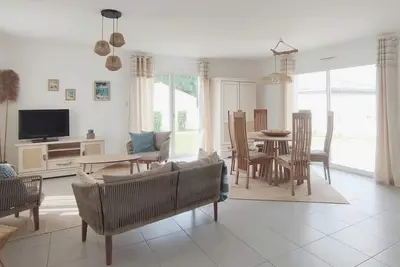Image de Maison de  vacances, bohème chic, plain-pied, 3 chambres, tout confort!