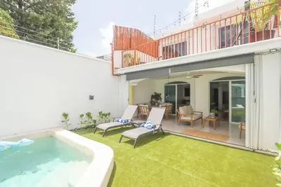 Image de Casa Kabah. Spacious family home with private pool in Cancun.