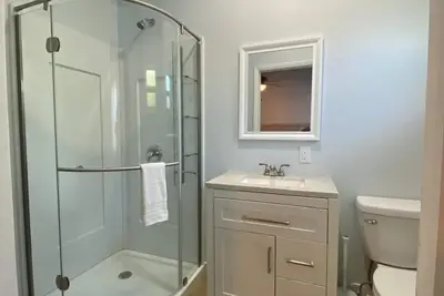 Waterfront house walking distance to everything.