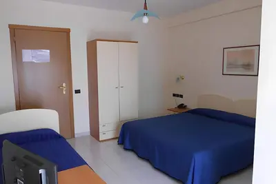 Image de Chambre Vue Mer avec Balcon - 103 - Santangelo Hotel - Piscine