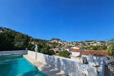 Image de Villa Palma avec vue dégagée magnifique sur la montage