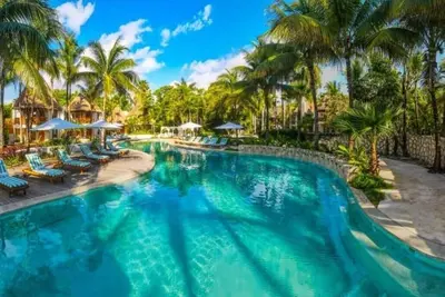Image de Two Palapa King | Mahekal Beach |  Stylish Bungalow w/ Ocean Views