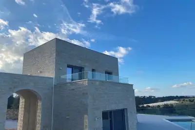 Image de Luxury carob tree villa near Almyrida beach with private pool!