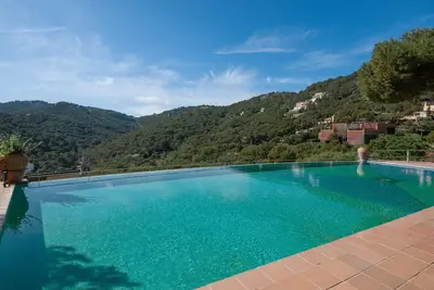 Image de Aiguafreda, Piscina y Vistas al mar