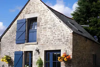 Image de Maison de vacances « Le Courtil De Bourrien » avec terrasse et Wi-Fi