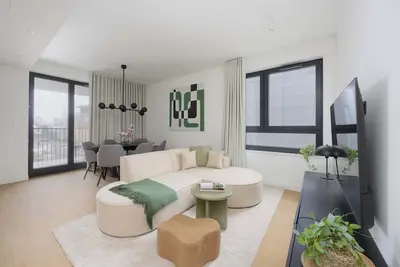 Image de Powsińska 27 Warsaw | Luxury Apartment | Parking | Air Conditioning | Balcony | Workspace