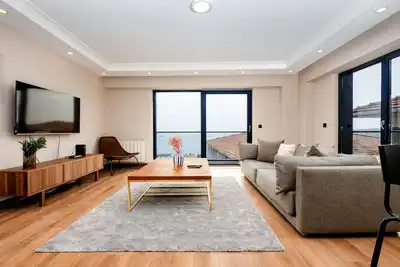 Bosphorus View with 2 Bedrooms-Elevator-Parking